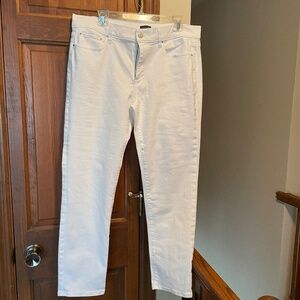 Ladies white jeans